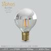 Светодиодная лампа Beatsonic OnlyOne Siphon Ball50 (Мяч 50) Серебряное зеркало G50 (наружный диаметр 50 мм) Эквивалент 40 Вт, Теплый Белый (2700K), Цоколь E17, 3,0 Вт, 325 лм,