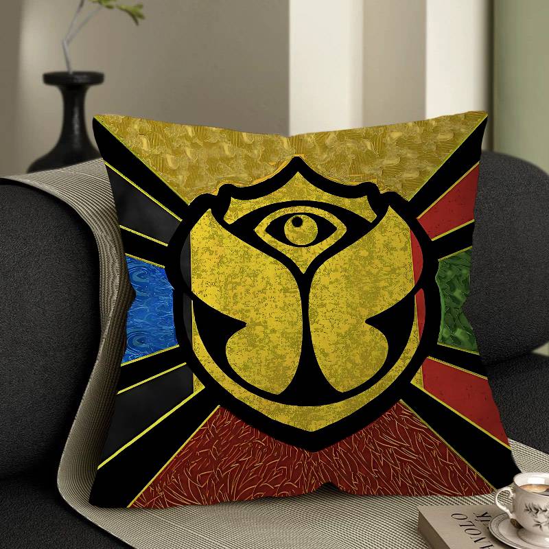 Tomorrowland Music Cushion Cover Pillow Cover Decor Pillowcase Printed Cushion Case For Couch