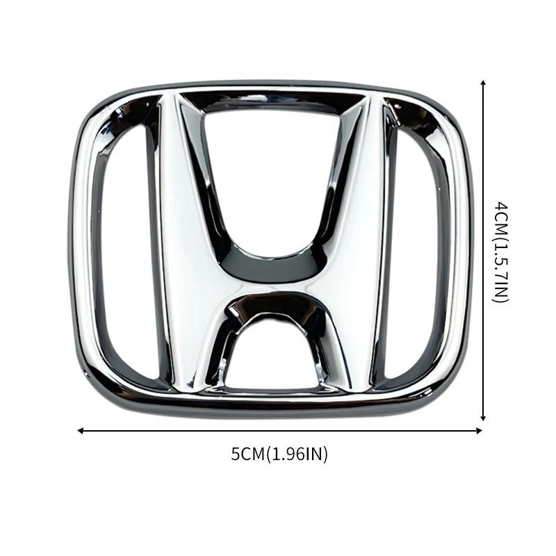 WDM2 50x40mm ABS Car Steering Wheel Cover Emblems Stickers for Honda Envix Odyssey City Jazz Fit CRV Civic Accord Insight Jade Vezel