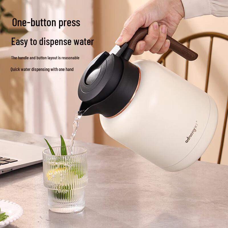 Adneny AS-105 Stainless Steel Vacuum Tea Pot