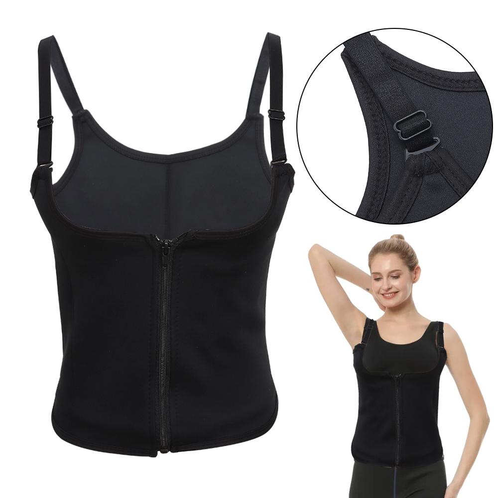 Практичный женский жилет на молнии, пояс для похудения, женский тренажер для талии, корректор фигуры, корсет, утягивающий пояс