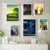 Middle Earth Landscape LOTR Posters and Prints Tolkien Wall Art Canvas Painting Wall Pictures Travel Gift Living Room Home Decor