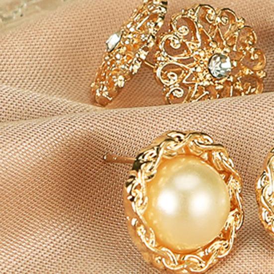 6 пар серег-гвоздиков, круглые блестящие стразы, инкрустированные гальваническим покрытием, универсальные украшения, подарок, искусственный