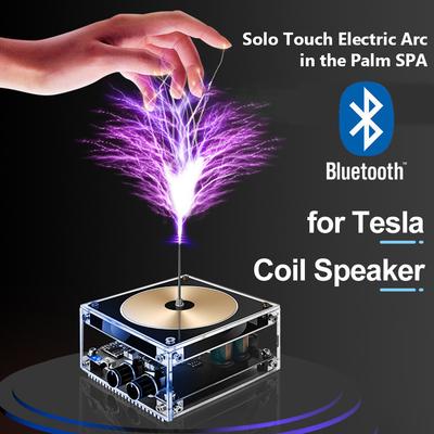 Для динамика катушки Тесла, генератор электрической дуги, динамик с поддержкой Bluetooth, электронная катушка для эксперимента с Тесла, настольная игрушка, режим