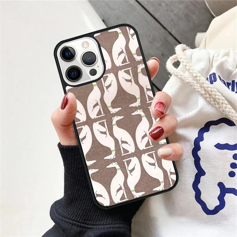 Чехол для телефона Грейхаунд Для iPhone 17 Air 12 Plus Max для iPhone 17 Air 15 16 11 13 14 Pro Max Fundas