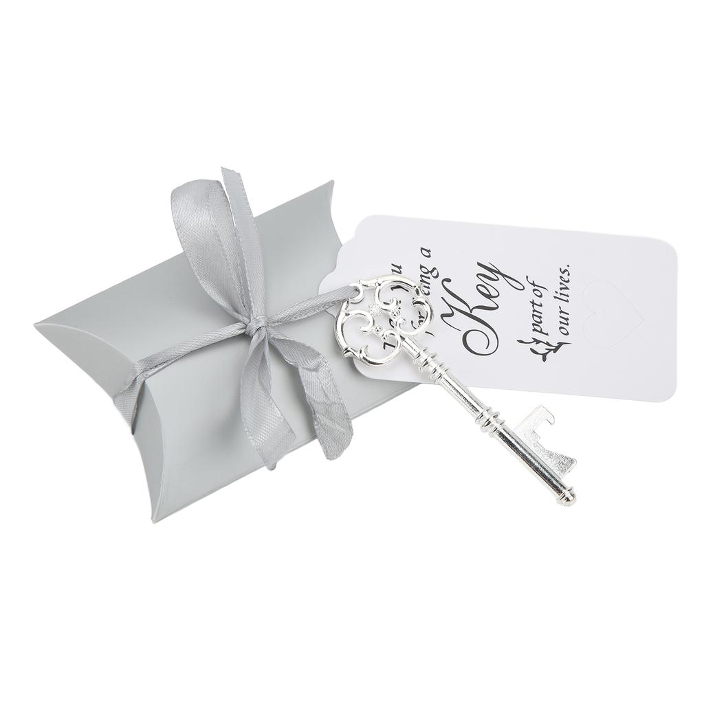 50 упаковок, свадебная коробка конфет, свадебные сувениры для гостей с винтажными бирками для ключей для украшения подарка