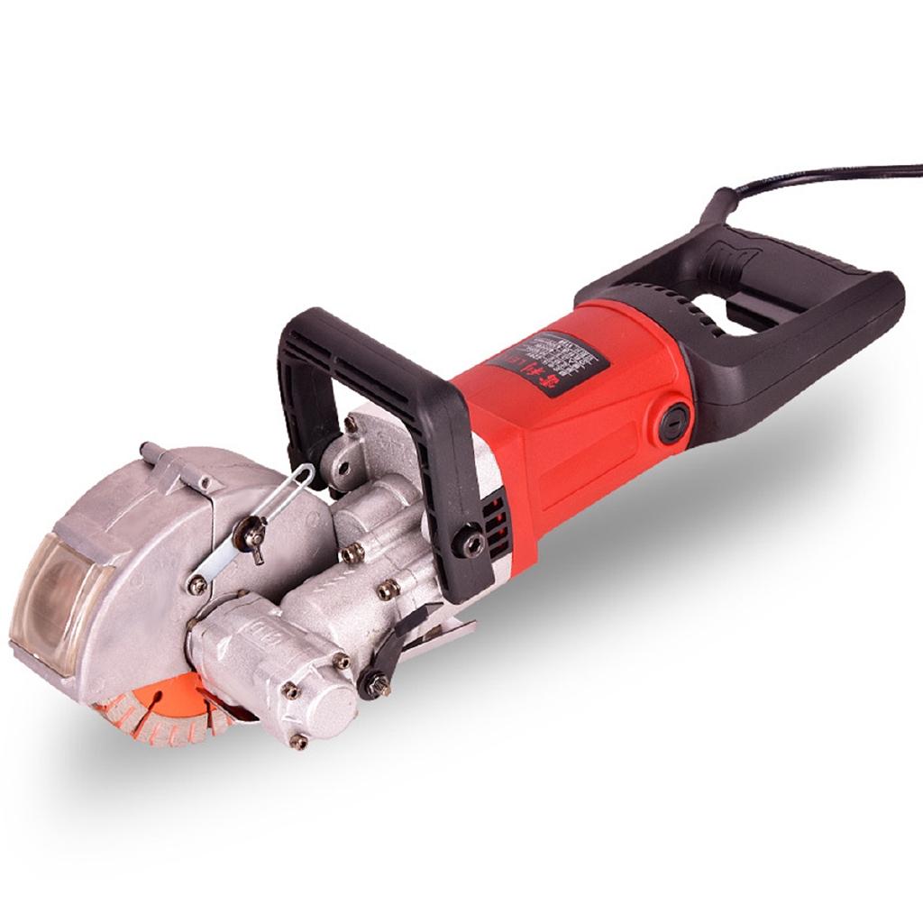 Электрические штроборезы Машина для нарезки пазов Машина для штробления стен 220 В Машина для штробления для гранита, мрамора, стали, бетона 4500 Вт