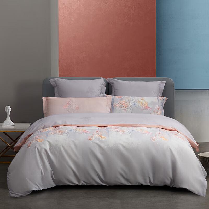 Mercury Home Textiles 'Qian Ying Ling Dong' All-Cotton Four-Piece Bedding Set