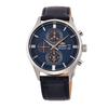 Men's RN-TY0004L (Contemporary Chronograph LIGHT CHARGE Men's) Round Watch Black Stainless