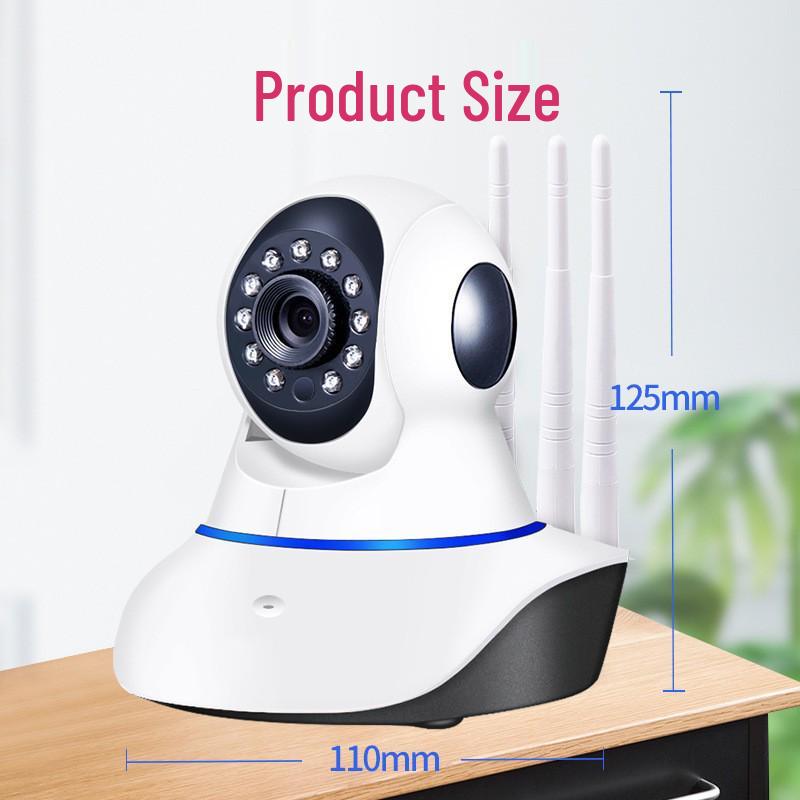 Трехантенная WiFi-камера V720 с ИК-подсветкой, HD, ночным видением