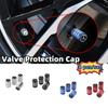 2025 Hot 4pcs Car Tire Stem Valve Caps Dustproof Caps Cover Accessories For Benz W211 W124 W176 W177 C180 C200 C260 C300 GLC CLE