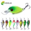 1pc HENGJIA Mini Crankbait Plastic Fishing Pike Wobbler Fishing Tackle Equipment