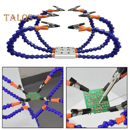 Многорукавный регулируемый паяльник с устойчивым основанием, регулируемая третья рука, паяльник, станция помощи в мастерской