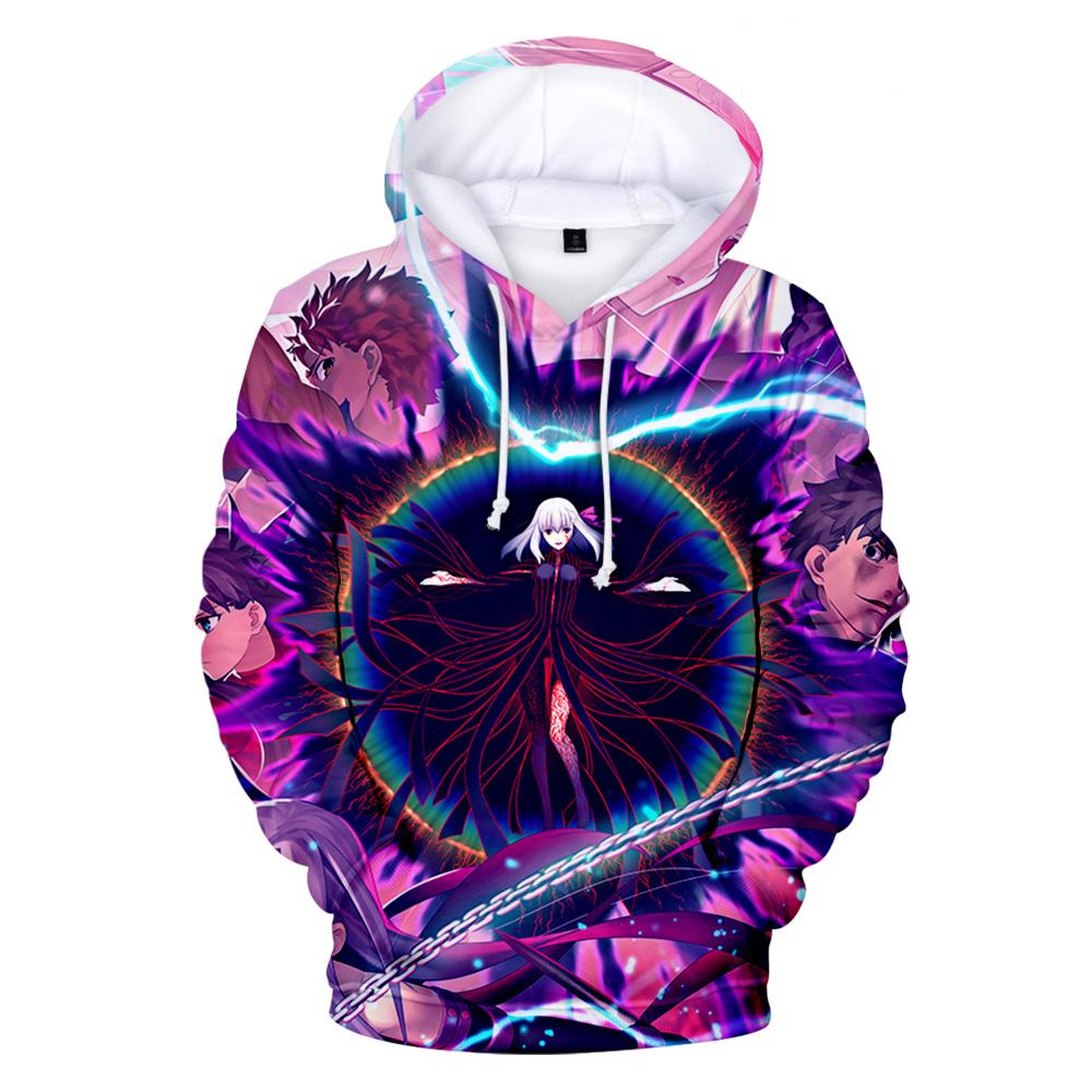 Fate Stay Night 3D Print Hoodies Men Women Casual Fashion Sweatshirt Hoodie Anime Harajuku Streetwear Pullover Hip Hop Tops Coat