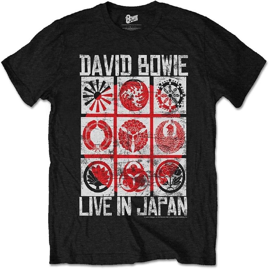 Унисекс футболка для взрослых David Bowie Live In Japan