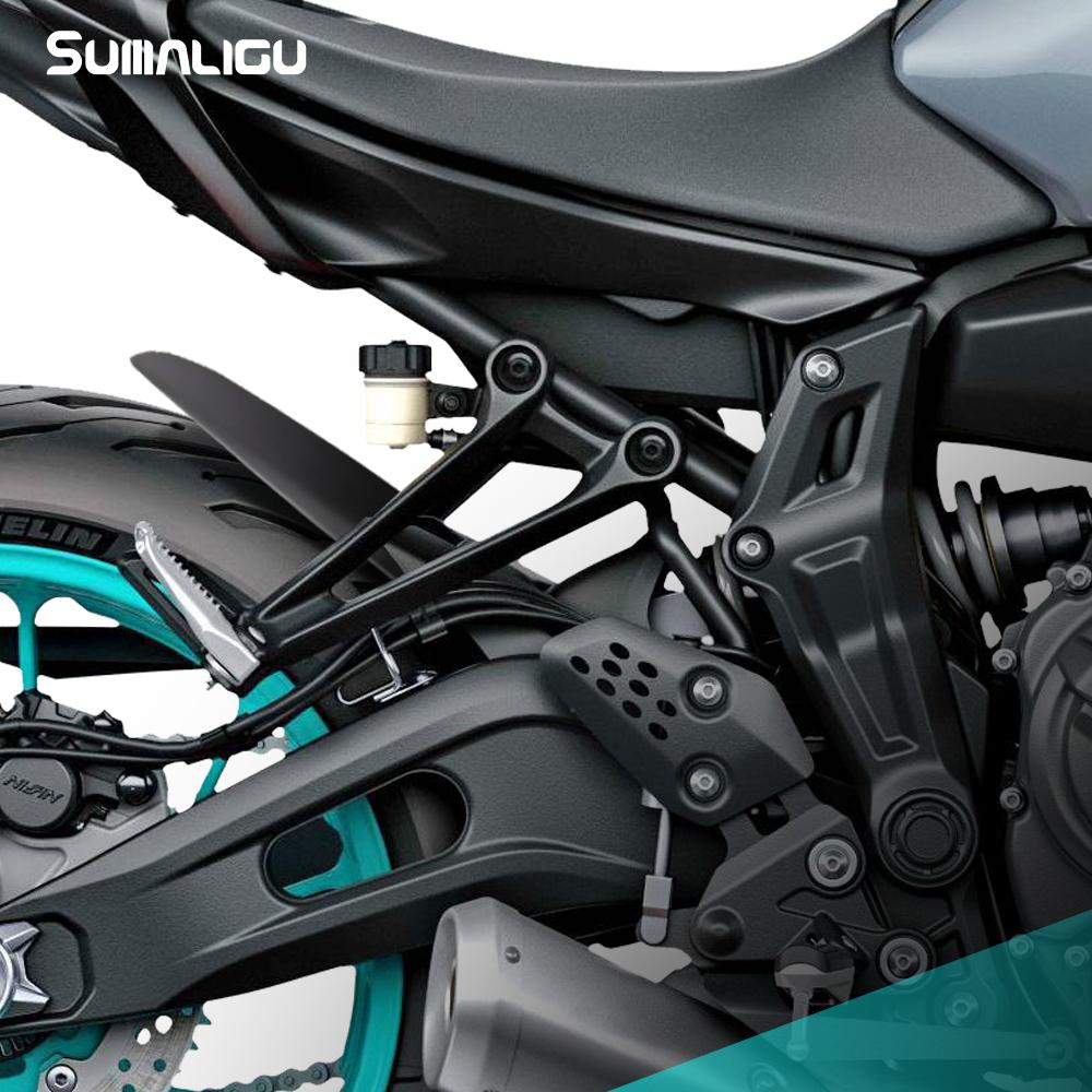 Для YAMAHA Tracer 7 GT Tracer 700 MT-07 аксессуары для мотоцикла заднее крыло удлинитель удлинительная пластина водонепроницаемый брызговик