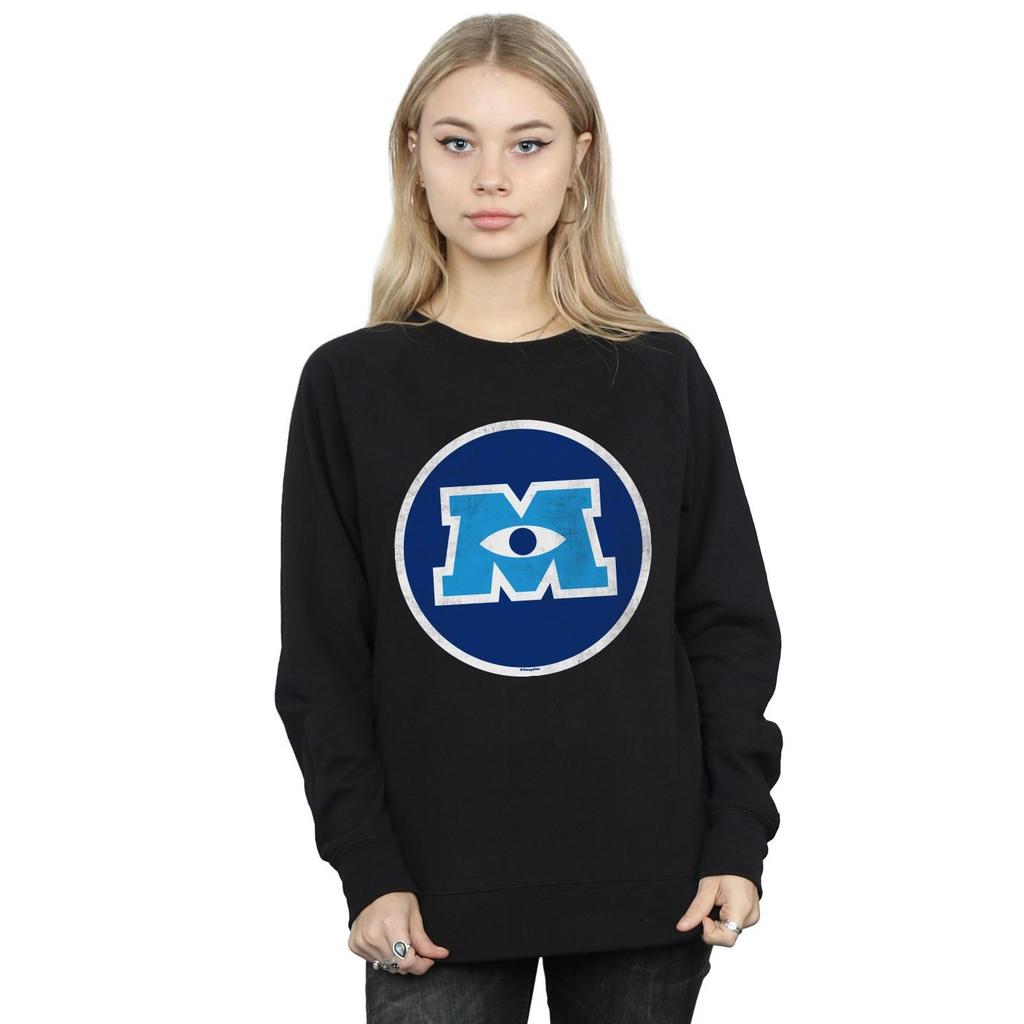 Disney Womens/Ladies Monsters University Monster Emblem Sweatshirt