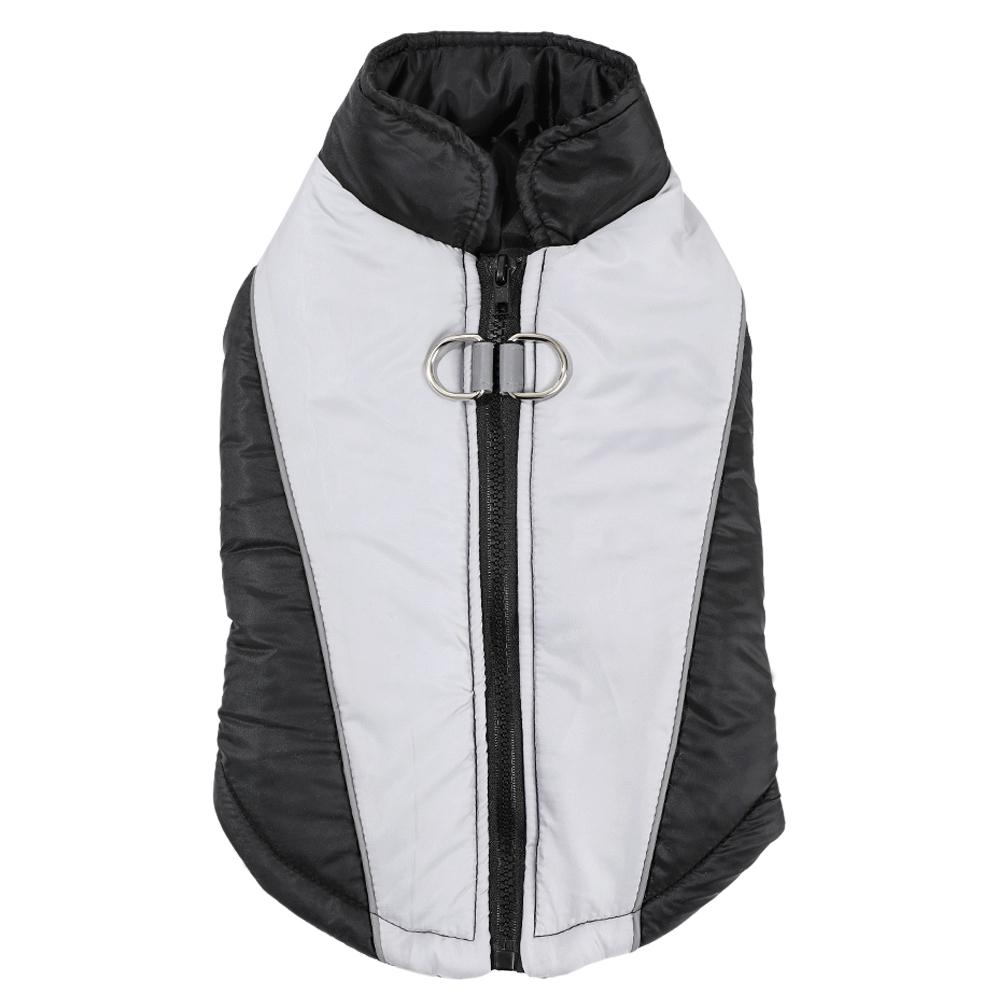 Winter Dog Clothes Reflective Waterproof Pet Jacket Vest For Small Medium Dogs Cat Chihuahua Coat With D-ring Pug Teddy Outfits