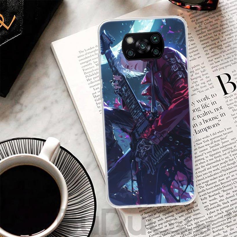 Игровой чехол D-Devil May Cry 5 для телефона Xiaomi Poco X7 X6 X5 Pro X3 Nfc F7 Ultra Чехол-накладка F6 F5 X4 F4 Gt F3 M6 M5S M4 M3 С принтом