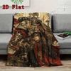 Warhammer 40k 2D Flat Pattern Flannel Blanket High quality All Seasons Warmth and Comfort Perfect for Christmas Gifts.MMT0918390