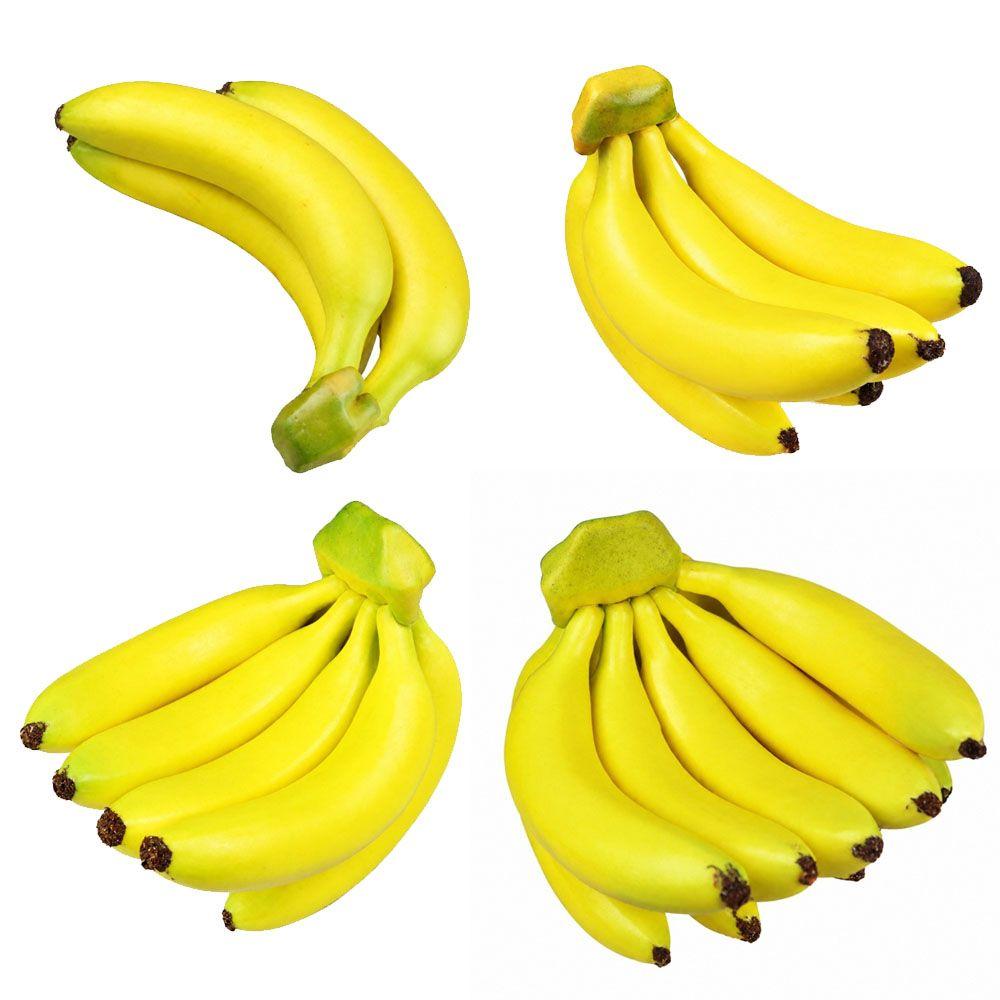 Plastic Foam Fake Fruit Prop Life Size Decorative Fruit Display Banana Food Model Fruit Shop Decor