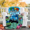 1pc Tayo The Little Bus2 Theme Soft Flannel Throw Blanket - Digital Print, Polyester, Cozy for All Seasons, Perfect for Outdoor, and Travel