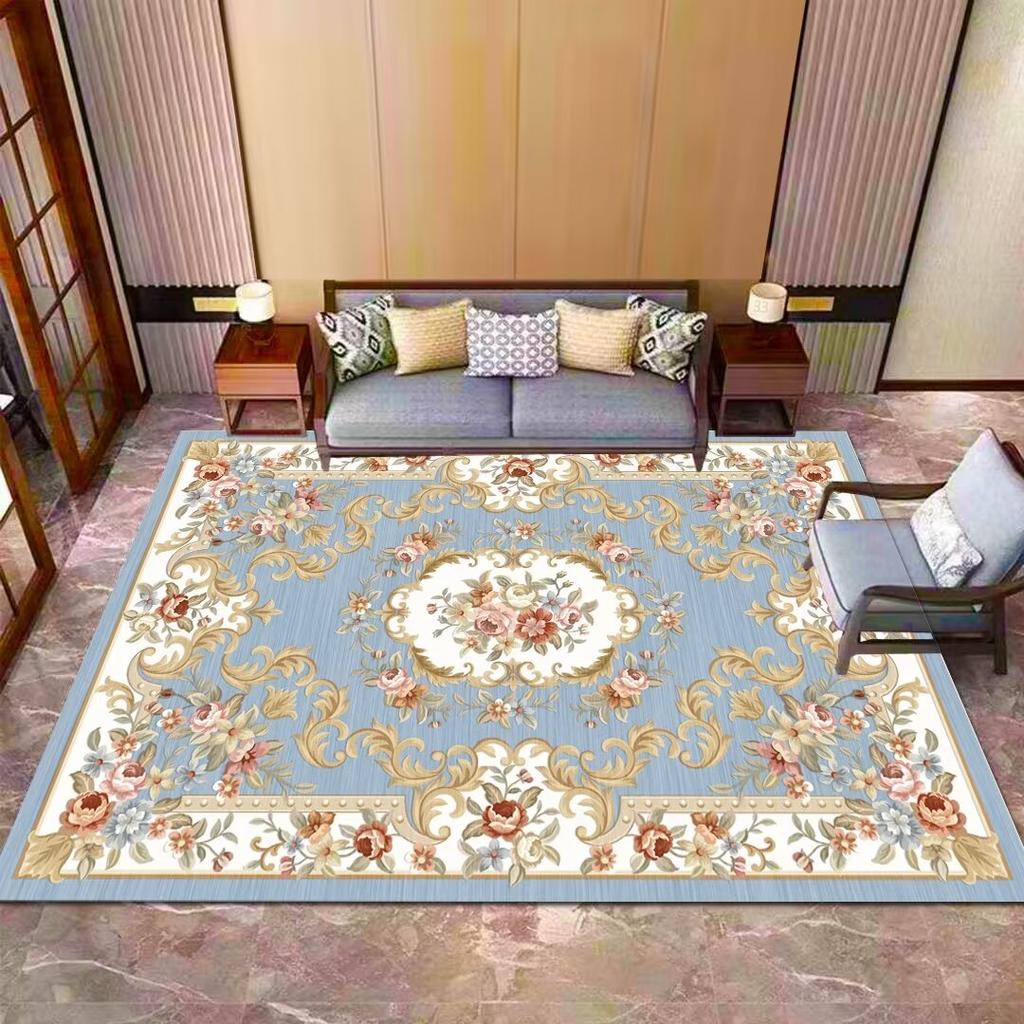 Классический персидский ковер для гостиной, ретро-стиль, украшение, домашние ковры для спальни, большой площади, нескользящий, моющийся, коврик для пола в гостиной