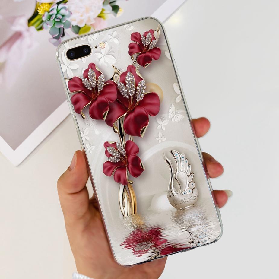 Для Apple iPhone 5 5S SE Чехол Милый Расписной Чехол Прозрачный Силиконовый Мягкий ТПУ Чехол для Телефона Для iPhone SE 2020 2022 iPhone5 Fundas Coque