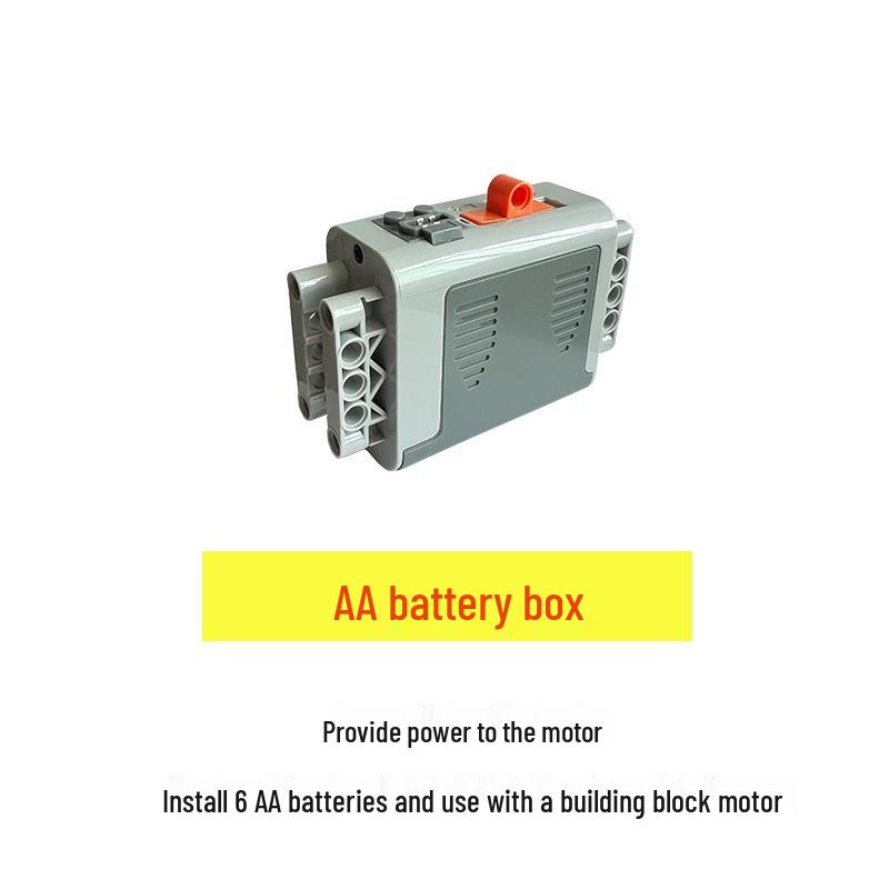 Пульт управления Высокоскоростной двигатель и Батарейный блок для кирпичиков Lego с черными, красными и светлыми модификациями