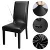 1 шт. Чехол на обеденный стул из искусственной кожи, водонепроницаемые чехлы на стулья для обеденной комнаты, офиса, банкета, дома, домашний декор