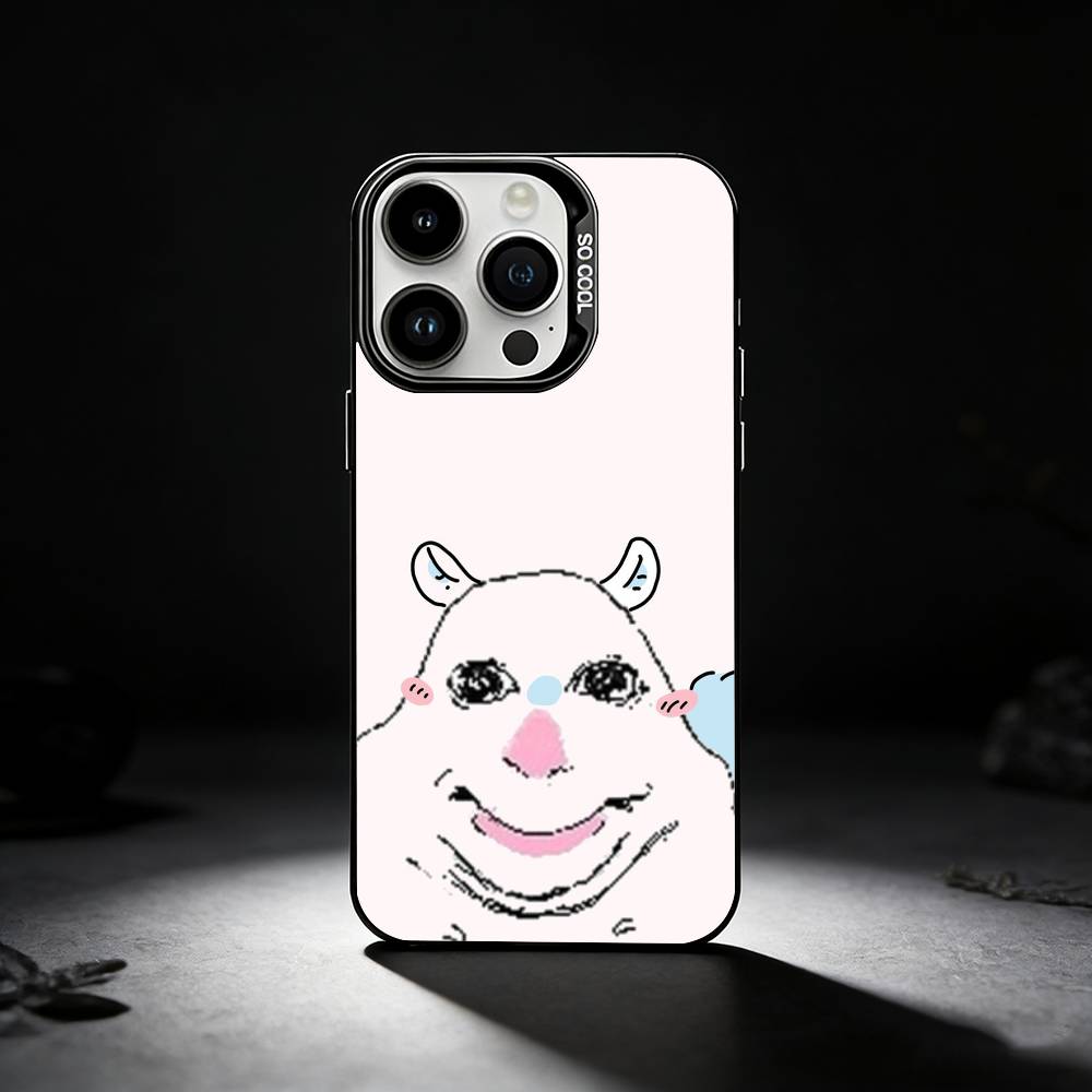 Забавный хомяк Чехол для телефона Для iPhone 17,16,15,14,13,12,11 Plus,Pro Max,XS,Цветной серебристый чехол для телефона