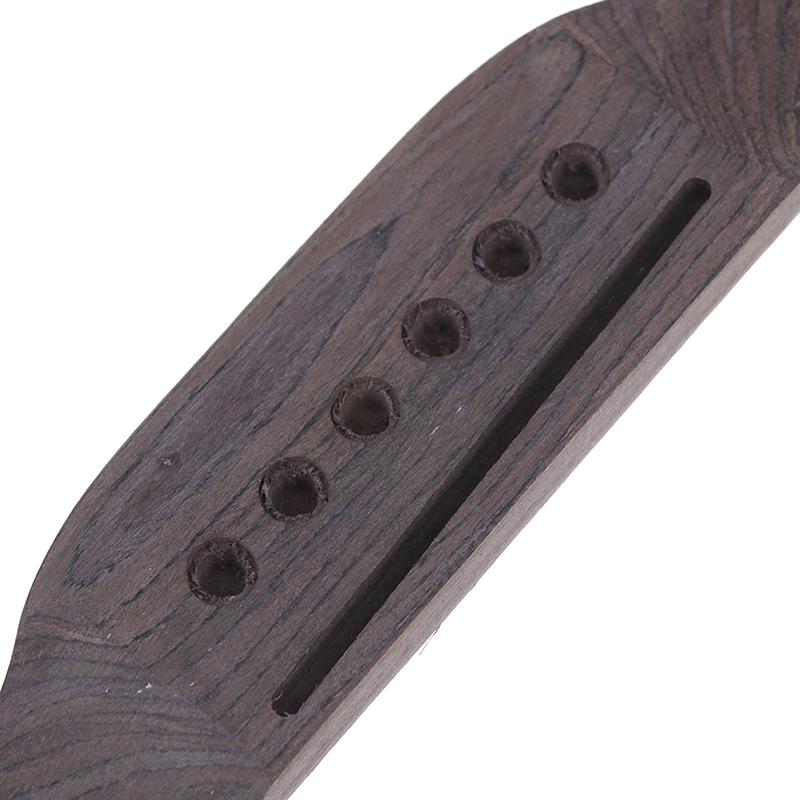 Деревянный бридж для акустической гитары для 6-струнной акустической гитары, запасные части