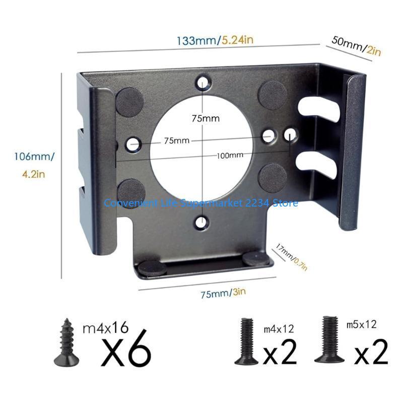 Metal Mount Bracket For Mini Desktop Computer Under Desk Mount Space Saving