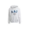 Adidas Originals Hooded Pullover Casual Sport Letter Print Long Sleeve Sweatshirt Men Tops Grey IM4577