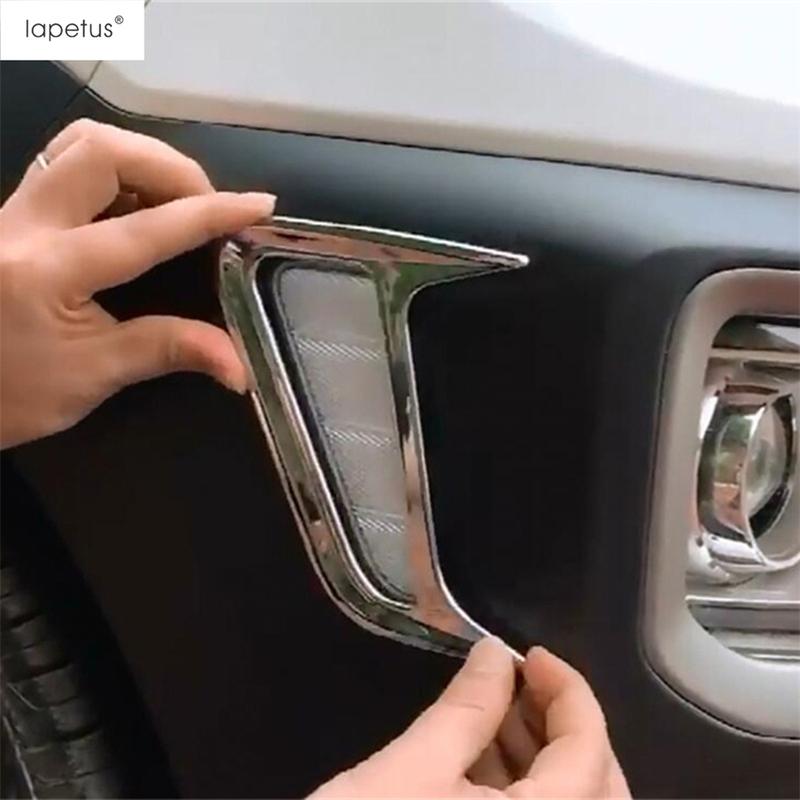 Car Turning Lights Lamps Frame Decorative Sequ Cover Trim For Hyundai Kona 2018   ABS Chrome Accessories Exterior