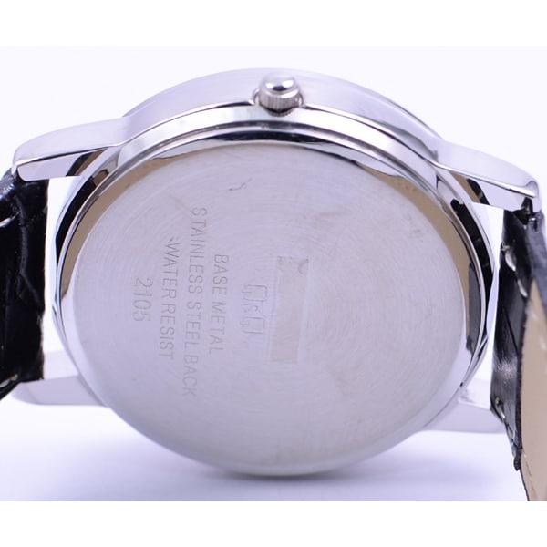 Citizen Men's A206-304 ( Watch Q&Q Day-Date) Round Watch Black Analog