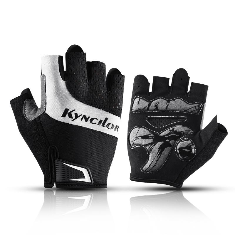 Outdoor Use Professional Bicycle Gloves for Daily Active Fitness Silicone Anti Slip Shock-Absorbing Wear-Resistant Bicycle Gloves