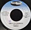 7-дюймовая пластинка SIZZLA / COFFEE - Единство - сила / Christian Soldi NONE Pure Music Prod 2005 Ямайка Регги, Ска и Даб Б/У