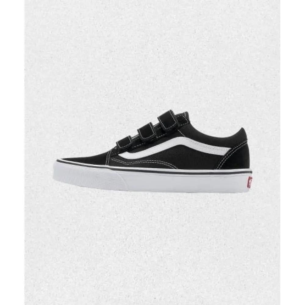 Vans Old Skool Липучка - Замша Холст Черный Истинный Белый VN0A3D29OIU1 VSMY 1501189