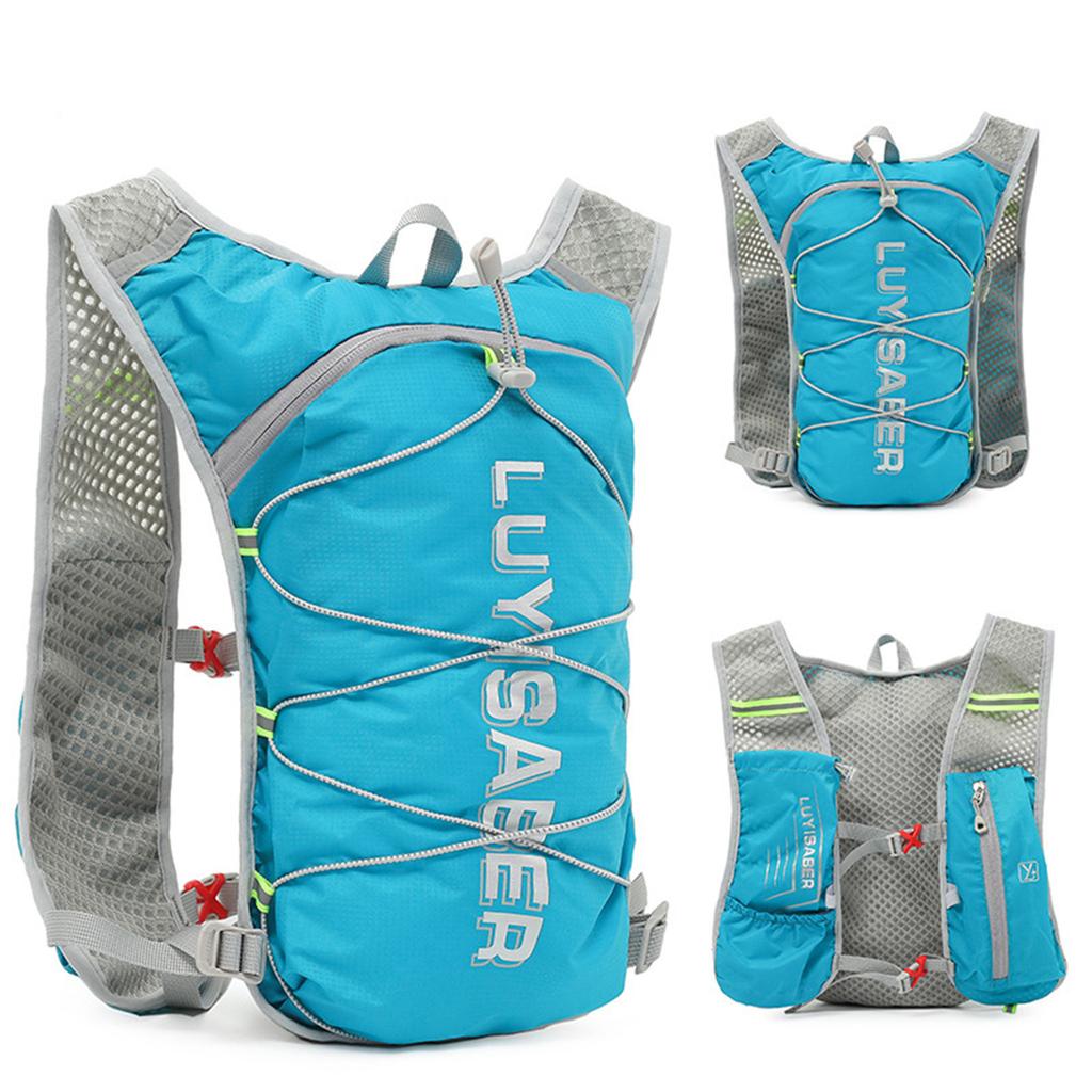 Cycling Hydration Pack, Running Backpack, Lightweight Hydration Pack, Functional Running Vest 2L With Reflective Strip