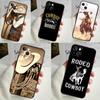 Extreme Sport Rodeo Cowboy Lasso Case For iPhone 14 13 12 11 16 15 Pro Max Mini Cover X XR XS 8 7 14 16 15 Plus Accessories