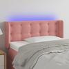 VidaXL LED Headboard Bedroom Furniture Single Bed Accessory Headboard Bed Frame Interior Pink 3123711