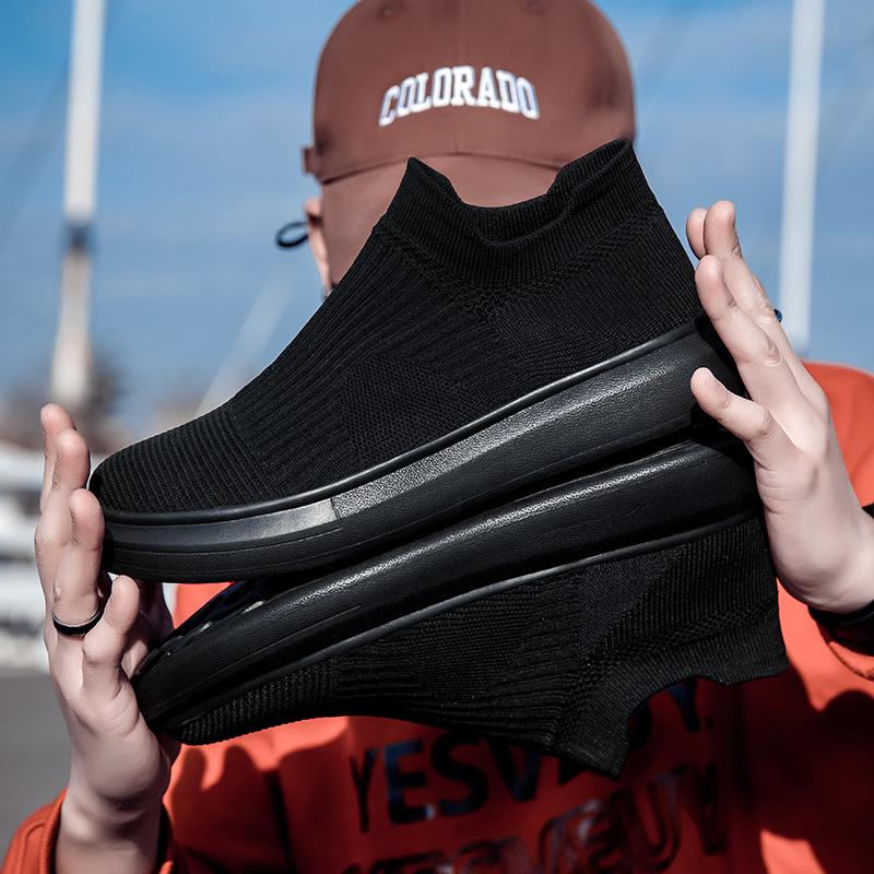 Мужская повседневная обувь на шнуровке, легкие мужские кроссовки для ходьбы, удобные балетки с сетчатой вставкой, дышащие мужские туфли без застежек, мокасины для отдыха