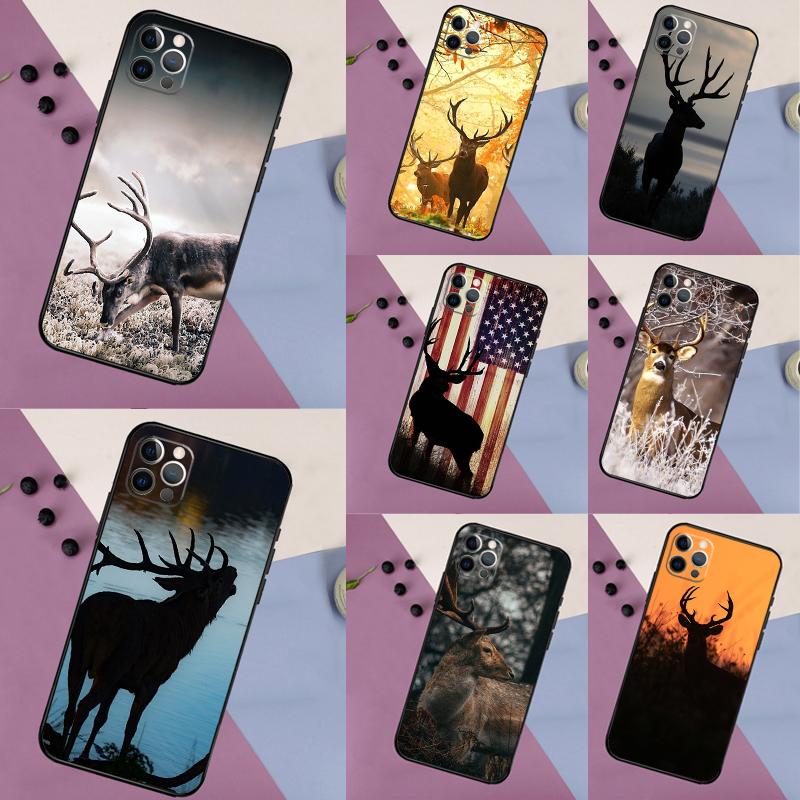 Deer Hunting Camo Case For Samsung Galaxy S25 S24 S23 S22 S21 S20 Ultra S9 S10 Plus S21 FE S25 FE Back Cover
