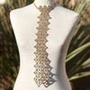Stonefans Long Neck Tie Necklace Woman Rhinestone Fashion 2022 Collarbone Choker Necklace Vintage Luxury for Girl Bohemian Gifts