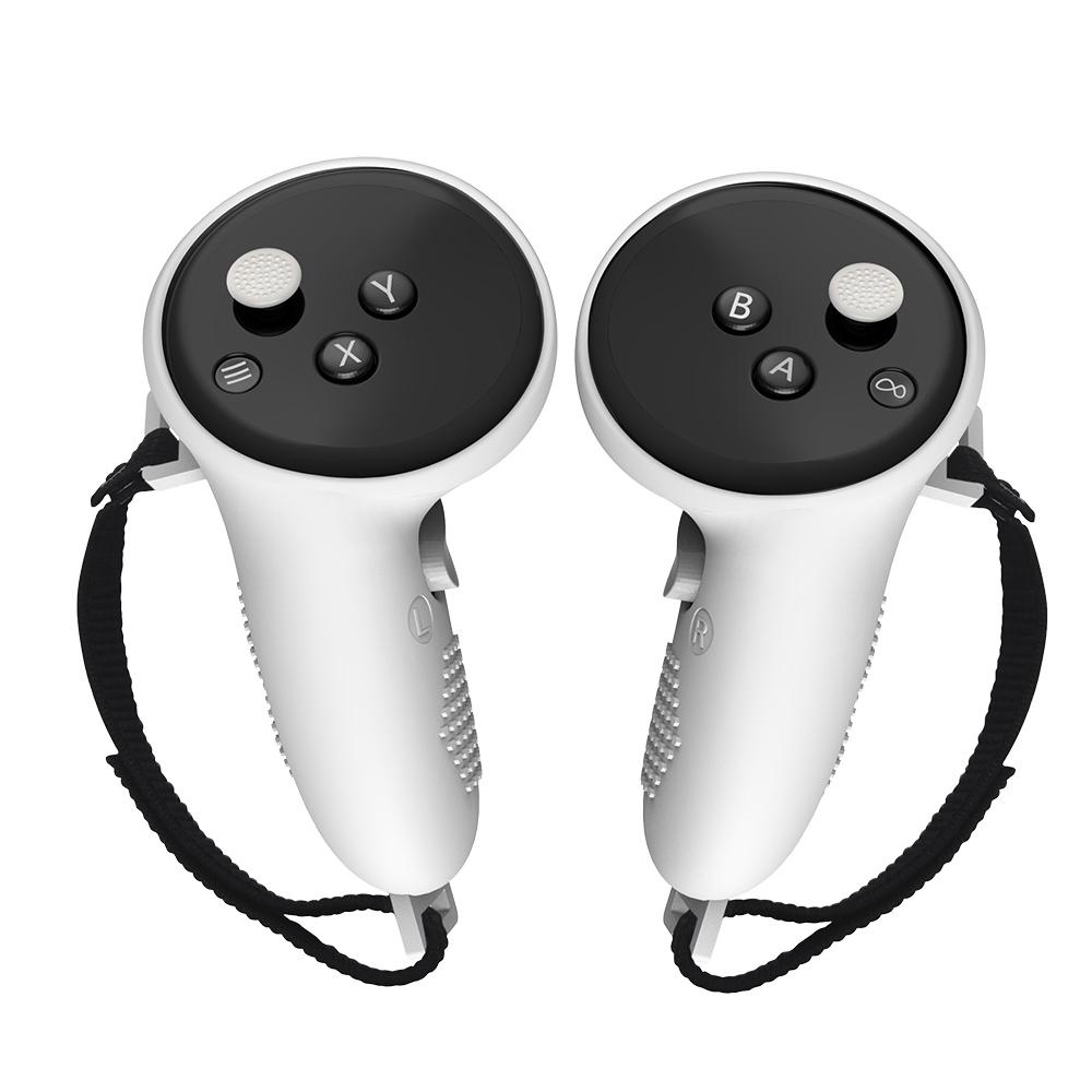 Handle Protective Cover For Meta Quest 3 Controller Silicone Case Protector Grip Rocker Anti-Drop for Oculus Quest 3 Accessories