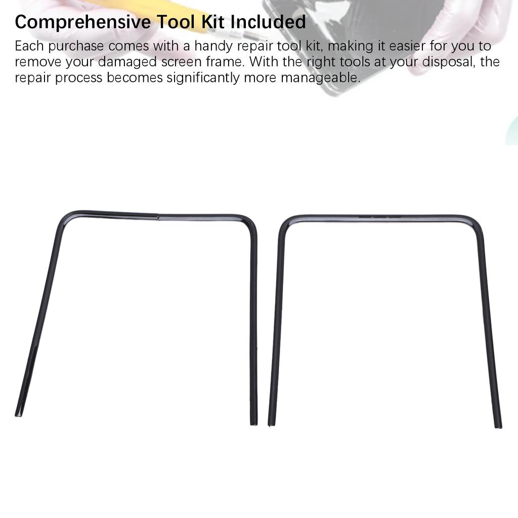 Smartphone Screen Frame Replacement LCD Phone Screen Border with Repair Tools for Galaxy Z Flip 3