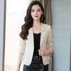 Small Suit for Women Spring and Autumn New Slim Waist Professional Suit Small Man Jacket Formal Wear