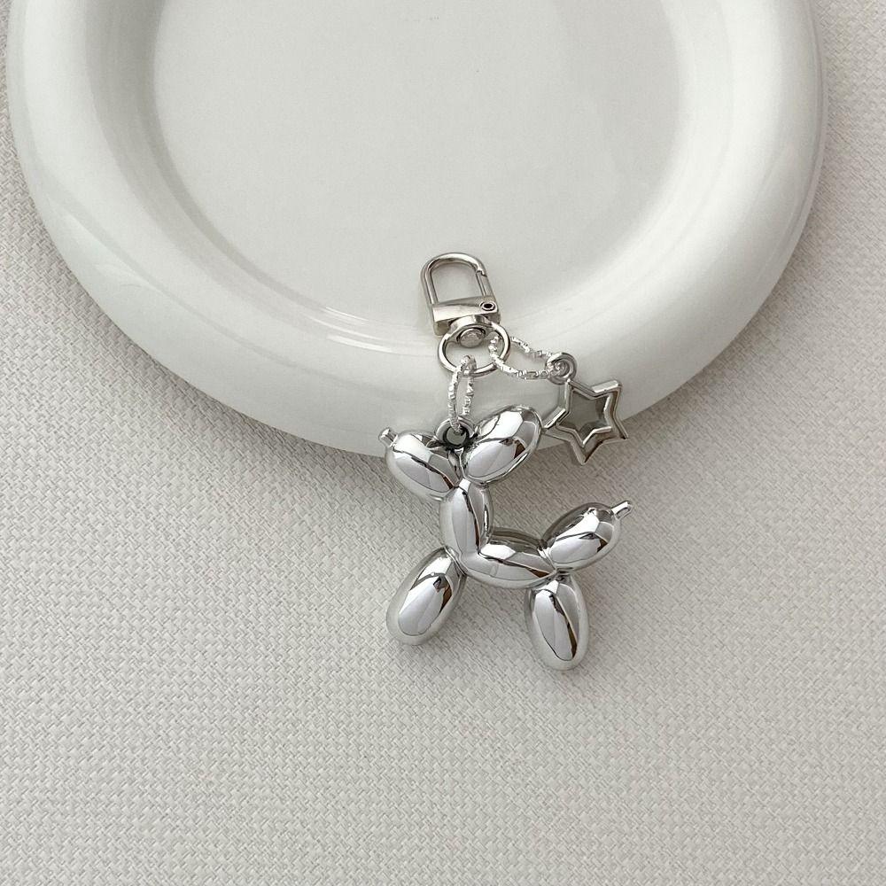 Брелок в виде воздушного шара в виде щенка с покрытием, брелок в виде воздушного шара в виде собаки, брелок в виде воздушного шара в виде акриловой собаки, пара