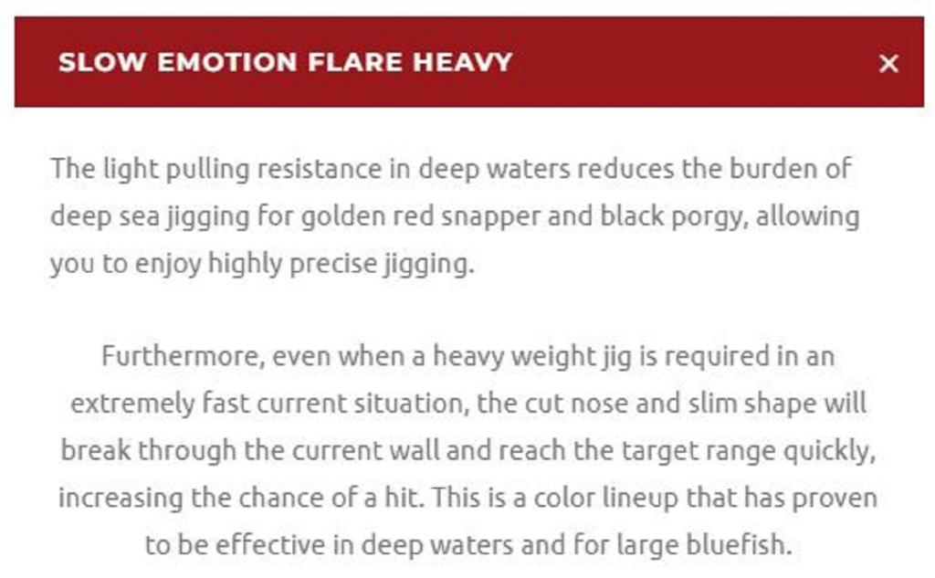 Xesta Metal Jig Slow Emotion Flare 500 Grams PWSBL (5861)